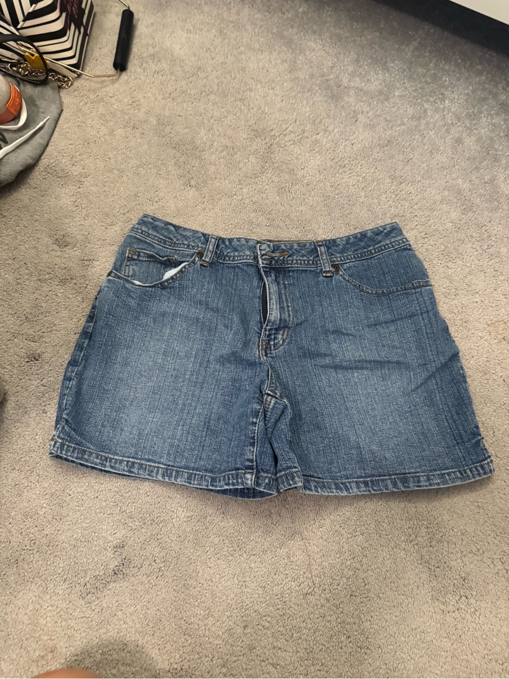 St. John's Bay Blue Denim Women's Shorts